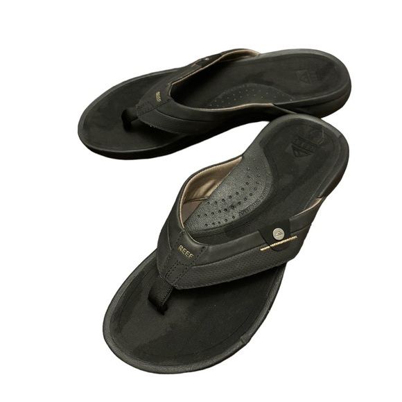 Men’s Pacific Reef Sandals Black/Brown Size 11. - Picture 6 of 8